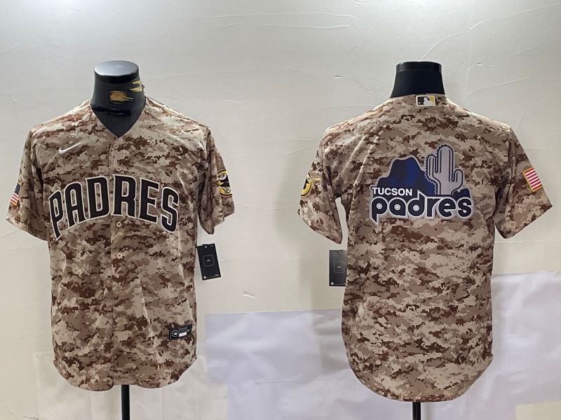 Men San Diego Padres Blank Camo Fashion 2024 Nike MLB Jersey style 5->indianapolis colts->NFL Jersey